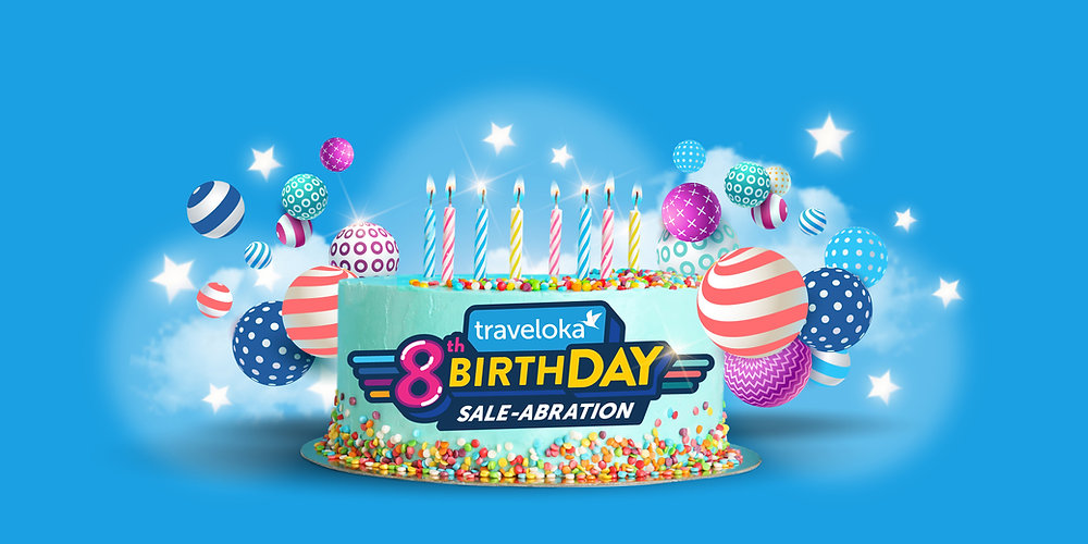 Traveloka Celebrates 8th Anniversary with discounts up to 50%