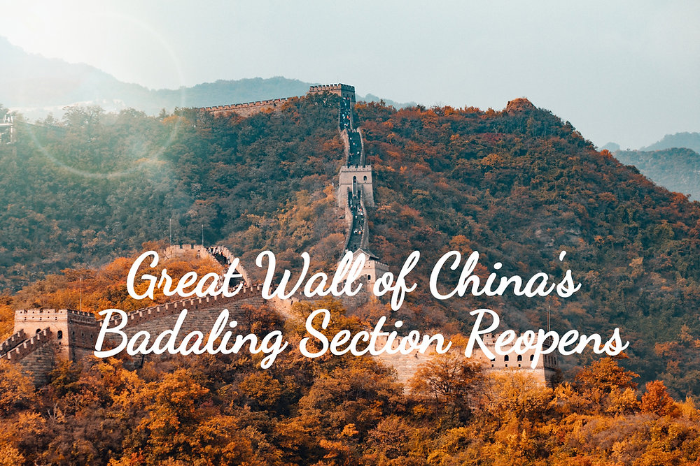 Great Wall of China’s Badaling section reopens to visitors
