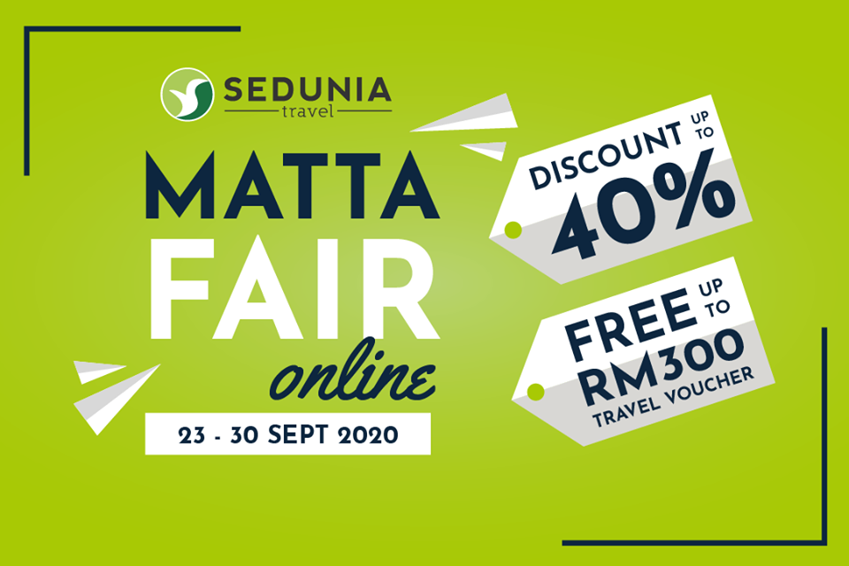 A Few Clicks Away to Scoring Your Next Travel Deal with Sedunia Travel at MATTA Fair Online