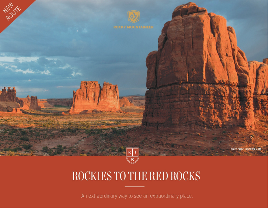 Rocky Mountaineer Introduces Rockies to the Red Rocks, a New Train Journey In The USA in 2021