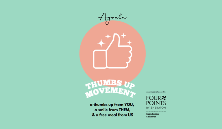 Thumbs Up Movement- A Thumbs Up From You, A Smile From Them