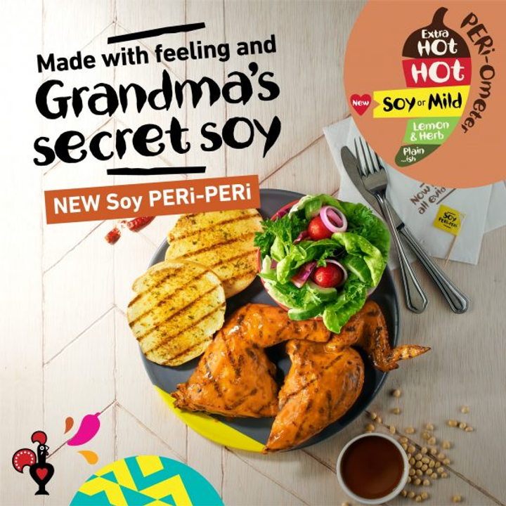 Introducing the All New Nando’s Soy PERi-PERi Flavour!