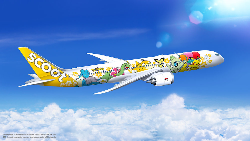 Fly with Pikachu and Scoot to Japan and South Korea