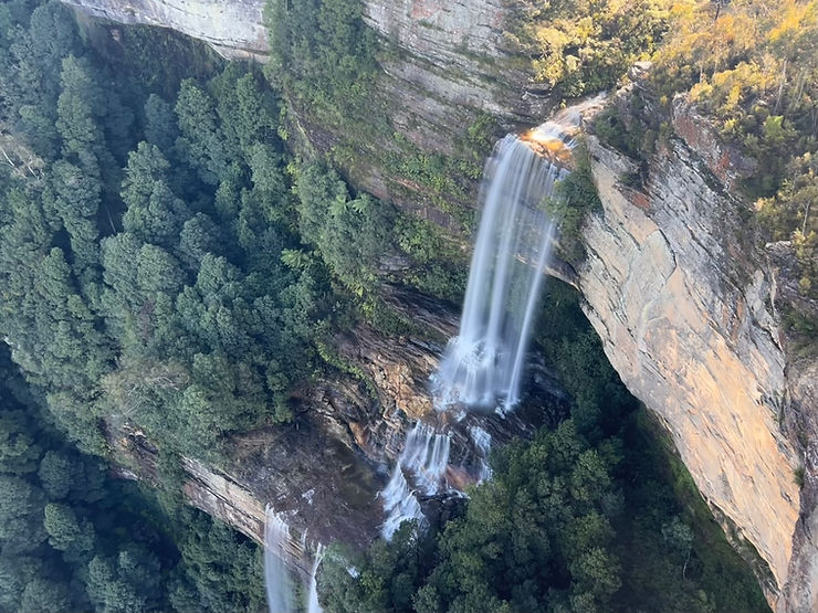 Katoomba falls blue mountains