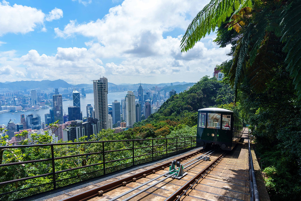 Iconic Hong Kong Peak Tram Ascends the Peak Again after Makeover