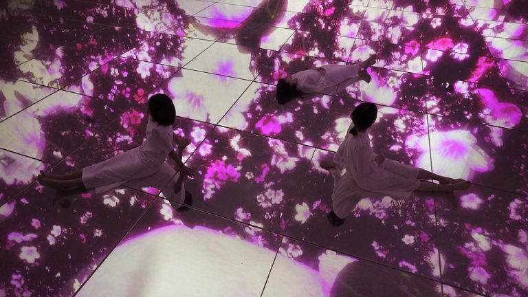 teamlab Planet springs forth two Cherry Blossom Installation for the season