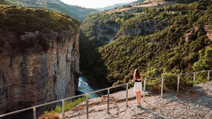 Photo source: https://travelrebels.com/albania/osumi-canyon/