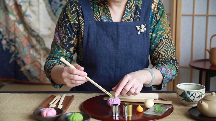 Making of wagashi