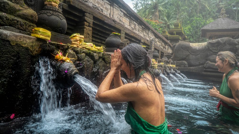 Bali wellness tour surrounded by tropical nature
